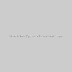 Image of QuantiQuik Pyruvate Quick Test Strips